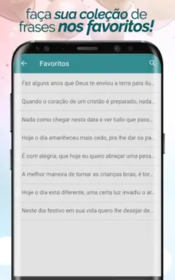 Frases de Aniversário Prontas android App screenshot 1